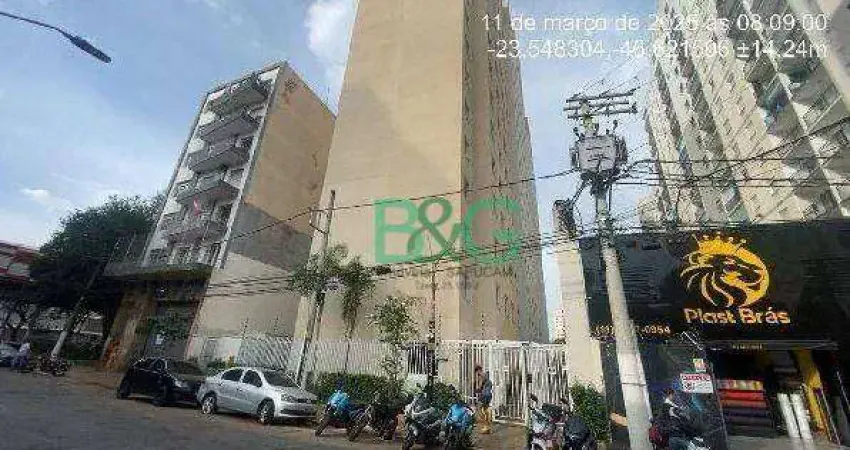 Apartamento com 2 dormitórios à venda, 32 m² por R$ 197.671 - Brás - São Paulo/SP