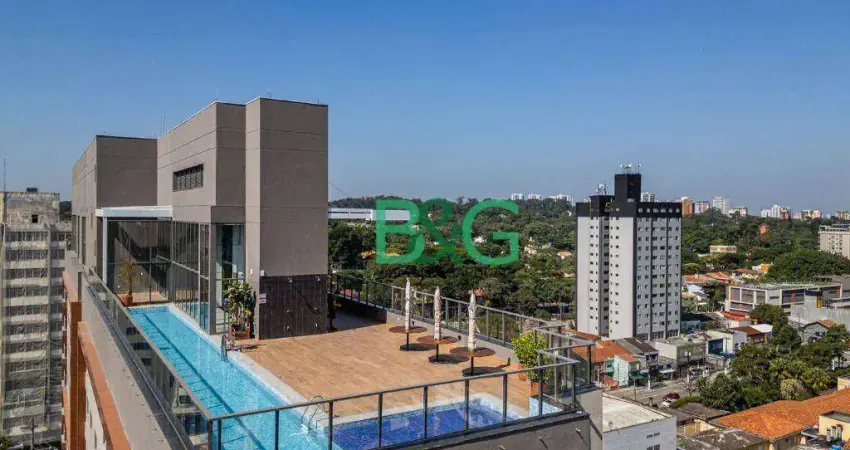 Apartamento Garden com 2 dormitórios à venda, 47 m² por R$ 574.497,00 - Santo Amaro - São Paulo/SP