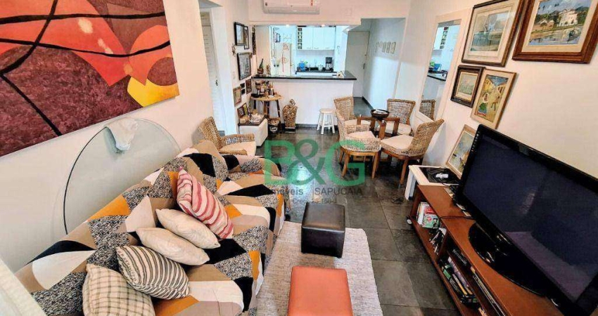 Apartamento com 2 dormitórios à venda, 75 m² por R$ 470.000 - Pitangueiras - Guarujá/SP