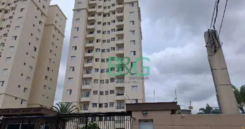 Apartamento com 2 dormitórios à venda, 46 m² por R$ 246.573 - Vila Palmares - Santo André/SP