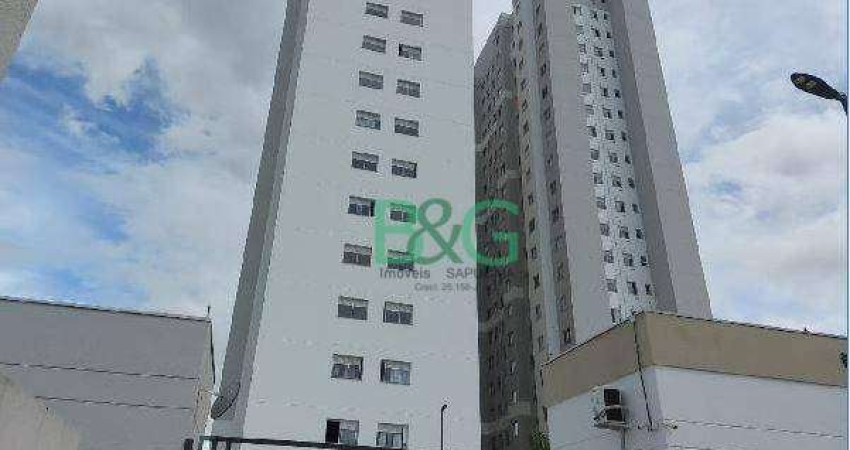Apartamento com 2 dormitórios à venda, 35 m² por R$ 156.935 - Jardim Aurora Zona Leste - São Paulo/SP