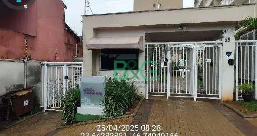 Apartamento com 1 dormitório à venda, 27 m² por R$ 201.688 - Vila das Belezas - São Paulo/SP