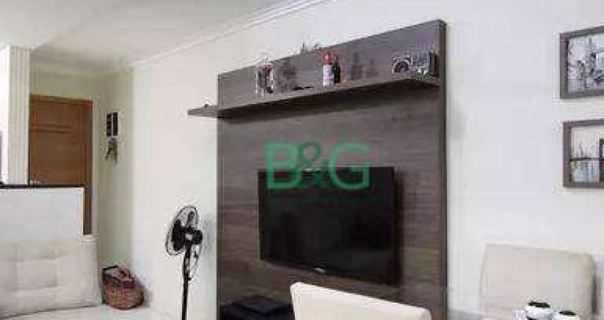 Apartamento com 2 dormitórios à venda, 56 m² por R$ 322.000 - Vila Pires - Santo André/SP
