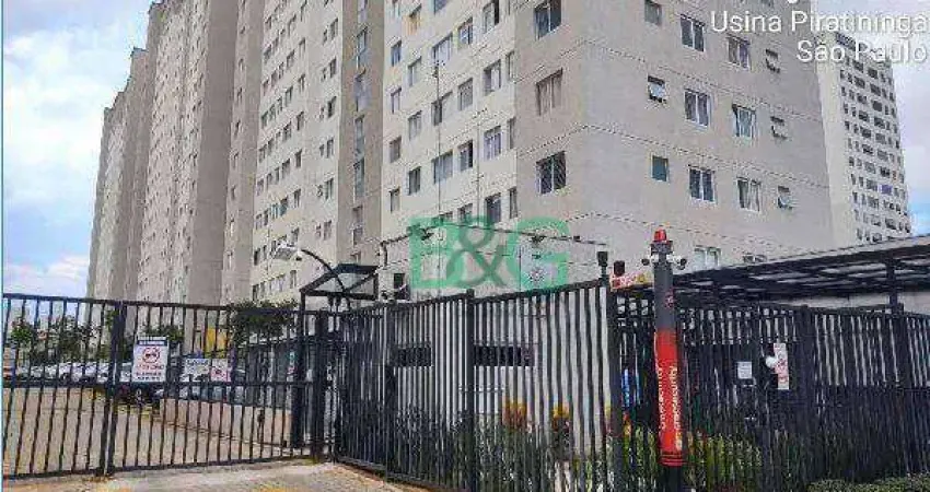 Apartamento com 2 dormitórios à venda, 44 m² por R$ 192.000 - Usina Piratininga - São Paulo/SP