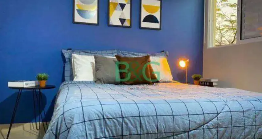 Apartamento com 1 dormitório, 38 m² - venda por R$ 254.400 ou aluguel por R$ 3.570/mês - Vila Guilhermina - São Paulo/SP