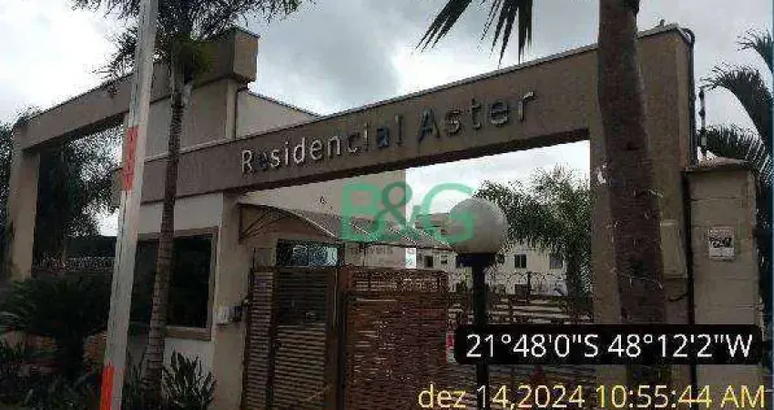 Apartamento com 2 dormitórios à venda, 39 m² por R$ 124.916,83 - Jardim Quitandinha - Araraquara/SP