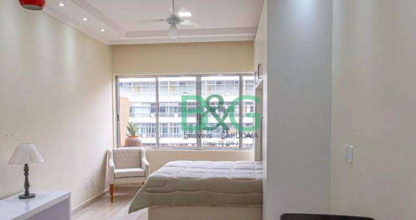 Apartamento com 1 dormitório à venda, 26 m² por R$ 329.000 - República - São Paulo/SP