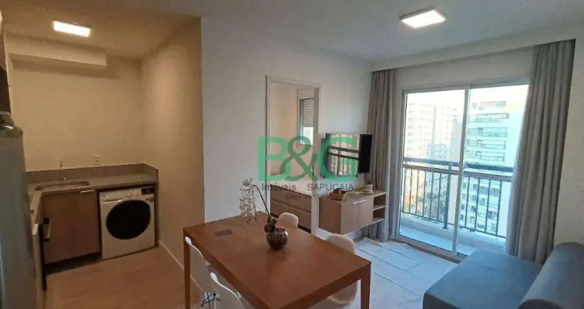 Apartamento com 2 dormitórios à venda, 36 m² por R$ 517.000,00 - Moema - São Paulo/SP