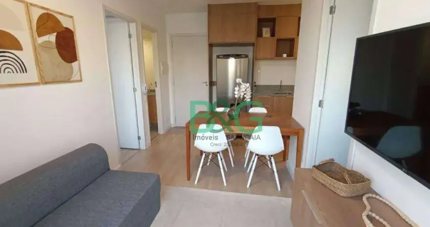 Apartamento com 2 dormitórios à venda, 36 m² por R$ 599.000,00 - Moema - São Paulo/SP
