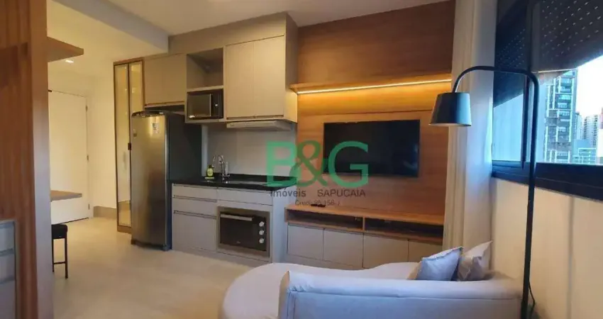 Apartamento com 1 dormitório para alugar, 31 m² por R$ 3.663/mês - Jardim das Acácias - São Paulo/SP