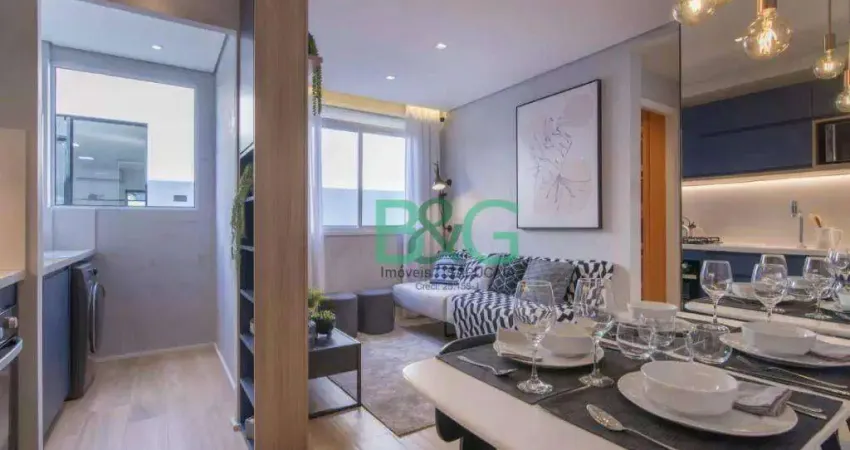 Apartamento com 2 dormitórios à venda, 38 m² por R$ 319.000 - Freguesia do Ó - São Paulo/SP