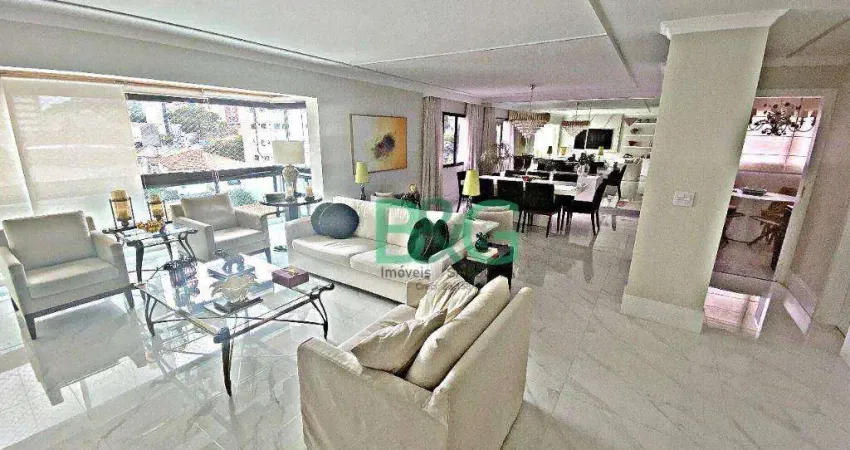 Apartamento com 3 dormitórios à venda, 214 m² por R$ 1.850.000 - Mirandópolis - São Paulo/SP