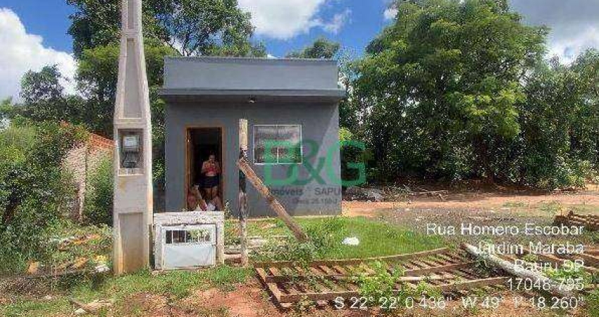 Terreno à venda, 183 m² por R$ 89.666 - Jardim Marabá - Bauru/SP