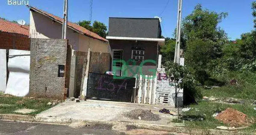Casa com 1 dormitório à venda, 29 m² por R$ 101.019 - Parque Jaraguá - Bauru/SP