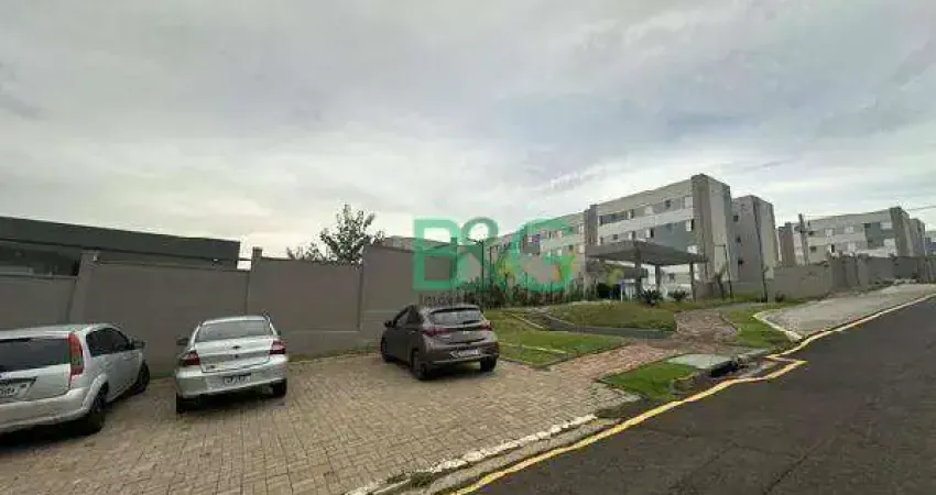 Apartamento com 2 dormitórios à venda, 41 m² por R$ 123.617,87 - Botucatu - Botucatu/SP