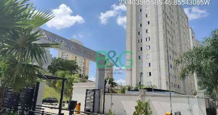 Apartamento com 2 dormitórios à venda, 43 m² por R$ 201.780 - Portais (Polvilho) - Cajamar/SP