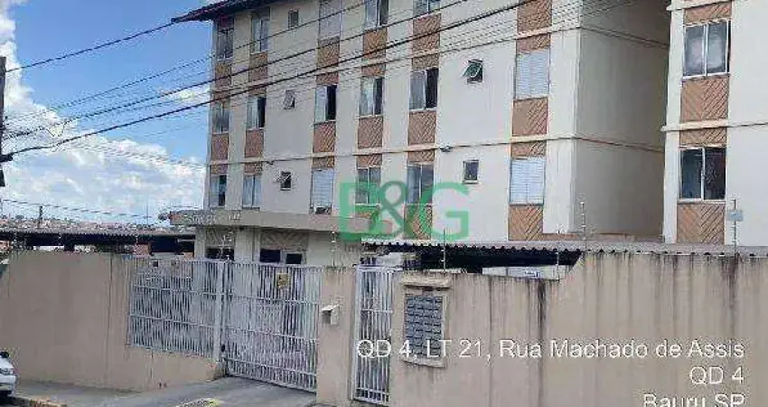 Apartamento com 1 dormitório à venda, 36 m² por R$ 111.433 - Vila Frutuoso Dias - Bauru/SP