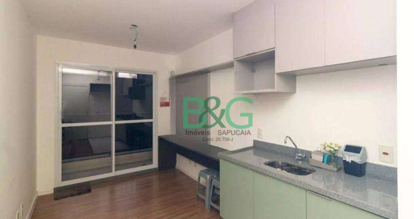 Apartamento com 1 dormitório à venda, 35 m² por R$ 376.000 - República - São Paulo/SP