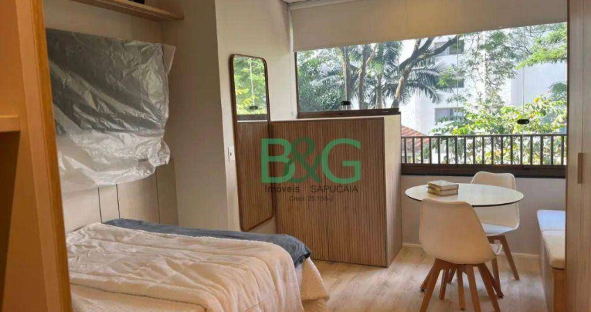 Studio com 1 dormitório, 25 m² - venda por R$ 600.000,00 ou aluguel por R$ 6.700,00/mês - Campo Belo - São Paulo/SP