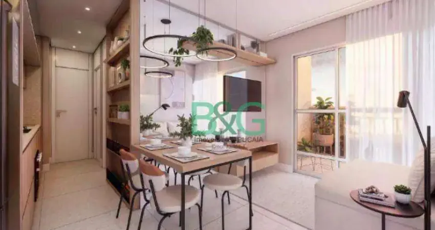Apartamento com 1 dormitório à venda, 27 m² por R$ 248.000 - Ipiranga - São Paulo/SP