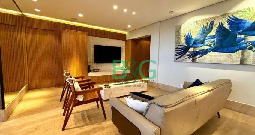 Apartamento com 4 dormitórios, 210 m² - venda por R$ 4.980.000,00 ou aluguel por R$ 44.000,00/mês - Brooklin - São Paulo/SP