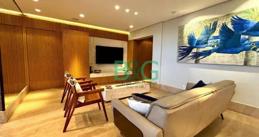 Apartamento com 4 dormitórios, 210 m² - venda por R$ 4.980.000,00 ou aluguel por R$ 44.000,00/mês - Brooklin - São Paulo/SP