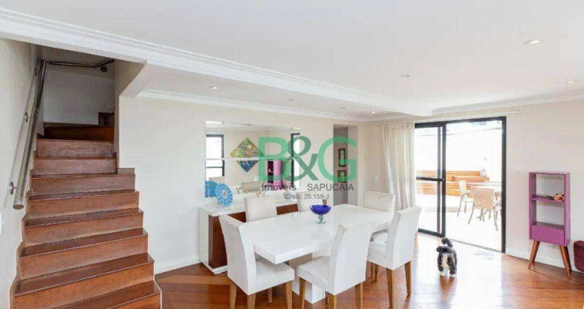 Cobertura com 5 dormitórios à venda, 202 m² por R$ 2.750. - Santo Amaro - São Paulo/SP