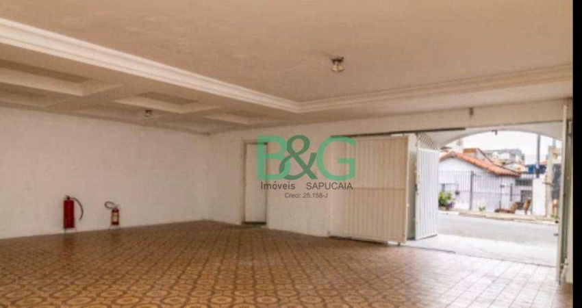 Salão para alugar, 202 m² por R$ 4.580,00/mês - Chácara Mafalda - São Paulo/SP