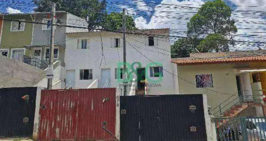 Casa com 2 dormitórios à venda, 56 m² por R$ 205.315,40 - Jardim Alegria - Francisco Morato/SP