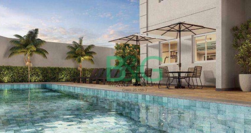 Apartamento com 2 dormitórios à venda, 32 m² por R$ 289.000 - Jardim Caravelas - São Paulo/SP