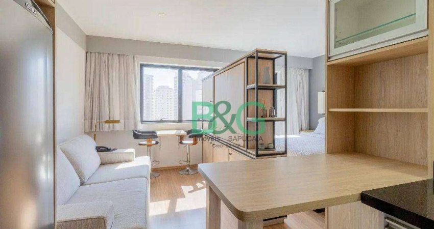 Flat com 1 dormitório à venda, 27 m² por R$ 520.000 - Indianópolis - São Paulo/SP