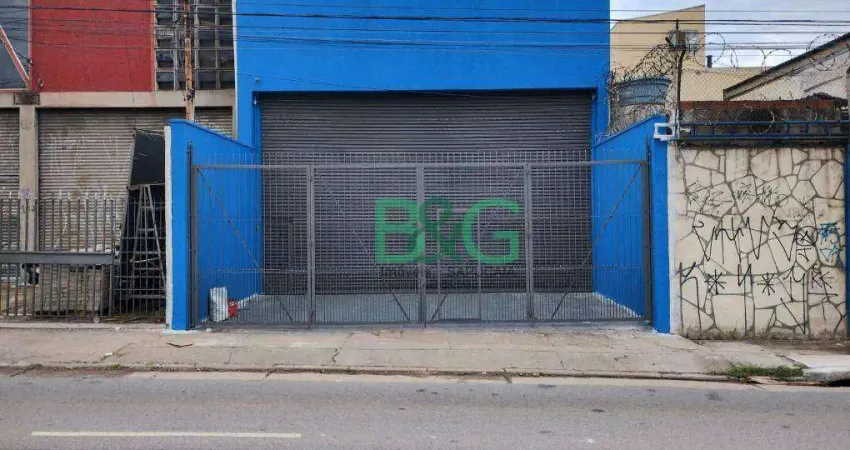 Galpão para alugar, 300 m² por R$ 15.739/mês - Tatuapé - São Paulo/SP