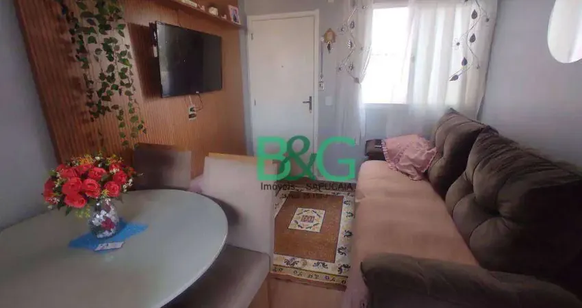 Apartamento com 2 dormitórios para alugar, 38 m² por R$ 1.360,00/mês - Jardim Albertina - Guarulhos/SP