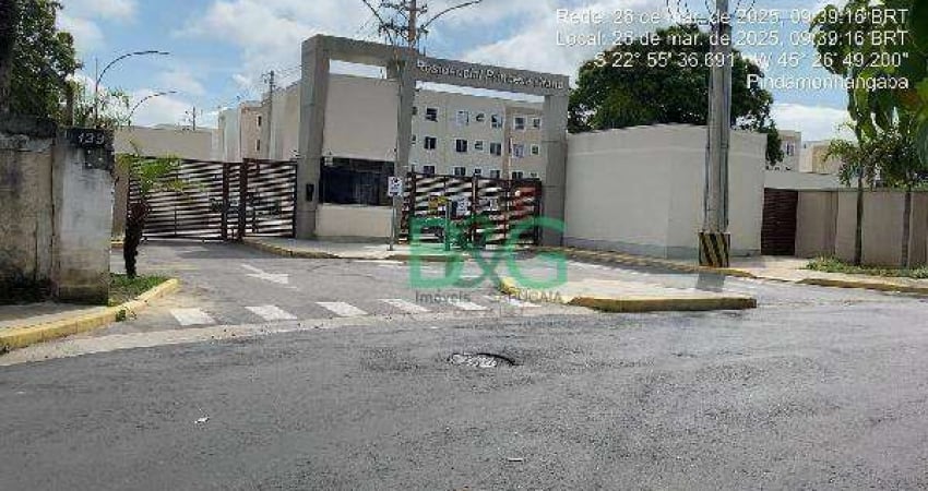 Apartamento com 2 dormitórios à venda, 39 m² por R$ 106.713 - Santana - Pindamonhangaba/SP