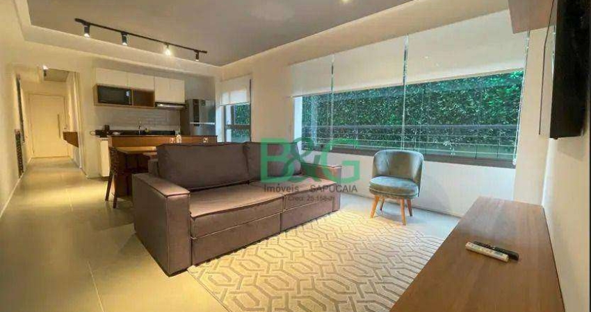 Apartamento com 1 dormitório, 48 m² - venda por R$ 1.200.000,00 ou aluguel por R$ 8.070,00/mês - Vila Nova Conceição - São Paulo/SP