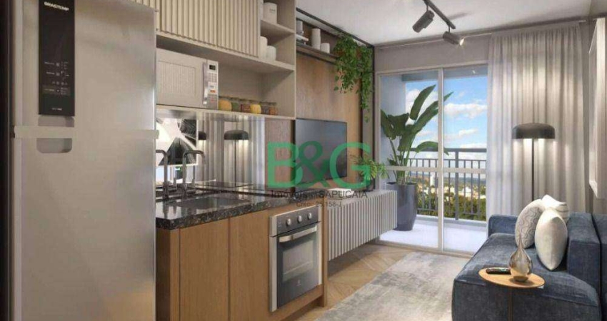 Apartamento com 1 dormitório à venda, 32 m² por R$ 550.000 - Pinheiros - São Paulo/SP