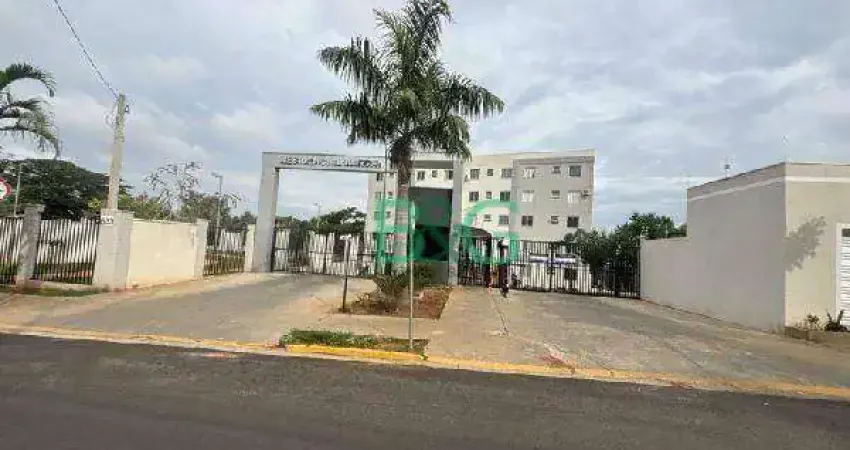Apartamento com 2 dormitórios à venda, 39 m² por R$ 159.751 - Vila Giunta - Bauru/SP