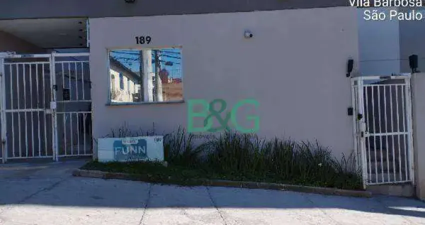 Apartamento com 1 dormitório à venda, 38 m² por R$ 243.410 - Vila Barbosa - São Paulo/SP