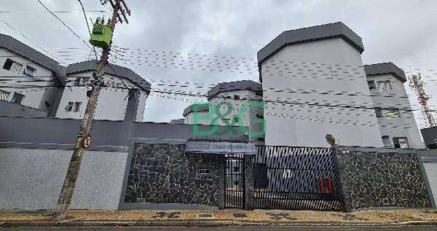 Apartamento com 2 dormitórios à venda, 55 m² por R$ 91.800 - Vila Alemã - Rio Claro/SP