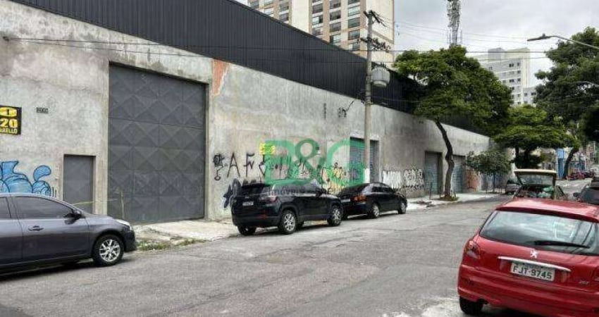 Galpão, 3300 m² - venda por R$ 70.000.000,00 ou aluguel por R$ 122.046,00/mês - Cambuci - São Paulo/SP