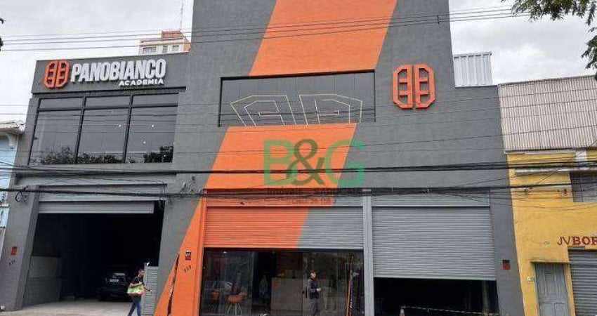 Galpão, 2100 m² - venda por R$ 10.400.000 ou aluguel por R$ 37.696/mês - Cambuci - São Paulo/SP