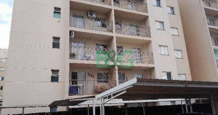 Apartamento com 2 dormitórios à venda, 48 m² por R$ 138.000 - Distrito Industrial - Jaú/SP