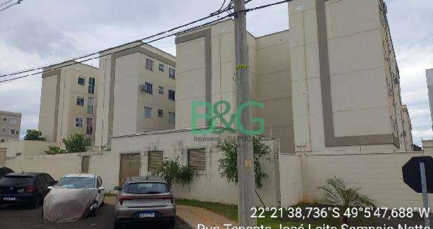 Apartamento com 2 dormitórios à venda, 39 m² por R$ 129.483 - Residencial Parque Granja Cecília B - Bauru/SP