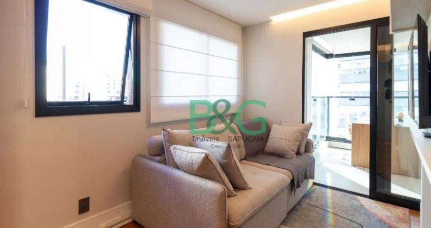 Studio com 1 dormitório à venda, 42 m² por R$ 769.000,00 - Chácara Inglesa - São Paulo/SP