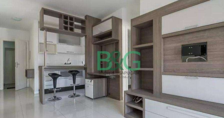 Apartamento com 1 dormitório à venda, 43 m² por R$ 679.000 - Brooklin Paulista - São Paulo/SP