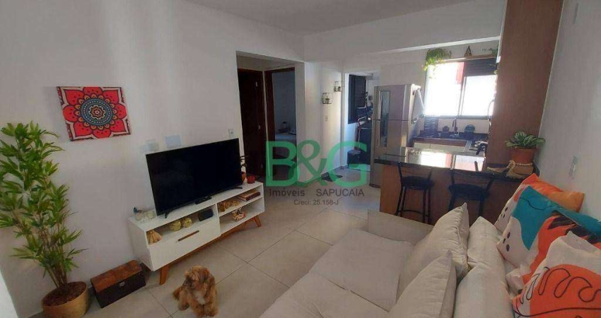 Apartamento com 2 dormitórios à venda, 40 m² por R$ 380.000 - Quarta Parada - São Paulo/SP