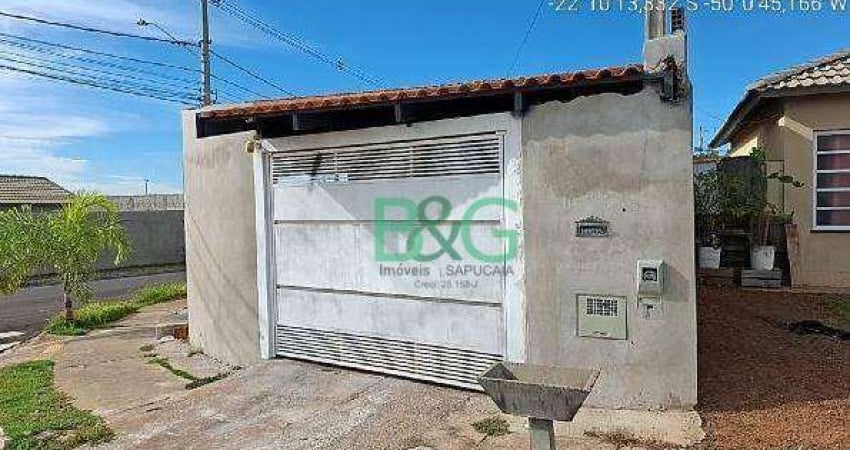 Casa com 2 dormitórios à venda, 80 m² por R$ 108.883 - Maracá II - Marília/SP