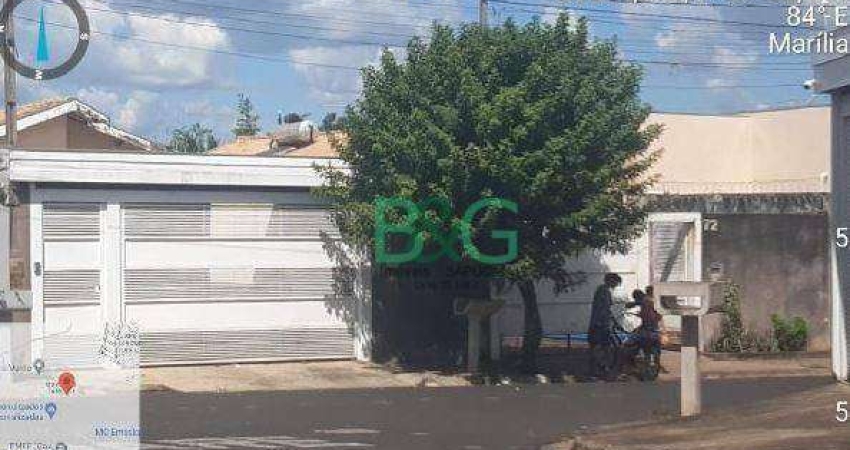 Casa à venda, 55 m² por R$ 96.000,00 - Osvaldo Fanceli - Marília/SP