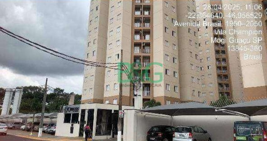 Apartamento com 2 dormitórios à venda, 46 m² por R$ 204.418 - Jardim Igaçaba - Mogi Guaçu/SP