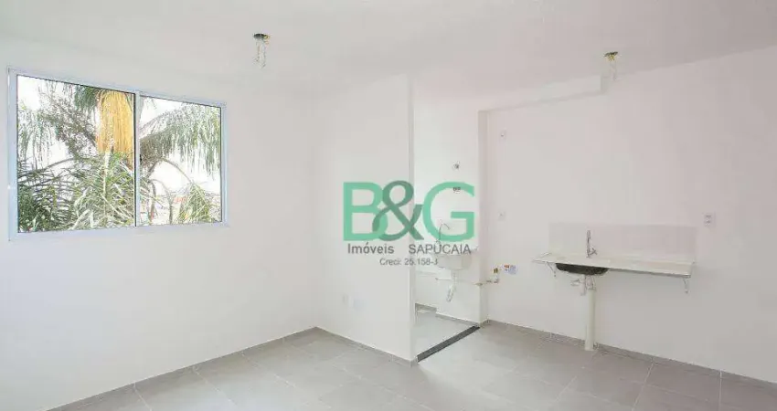 Apartamento com 2 dormitórios, 33 m² - venda por R$ 180.000,00 ou aluguel por R$ 1.830,00/mês - Lajeado - São Paulo/SP